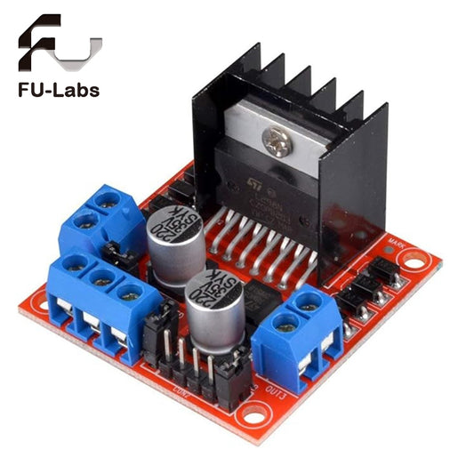 L298N DC Dual H-Bridge Stepper Motor Driver Board Module