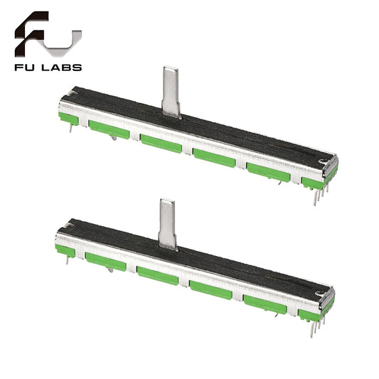 2piece 75mm A10K (A103) potentiometer 8-pin Two channel mixer fader 15mm