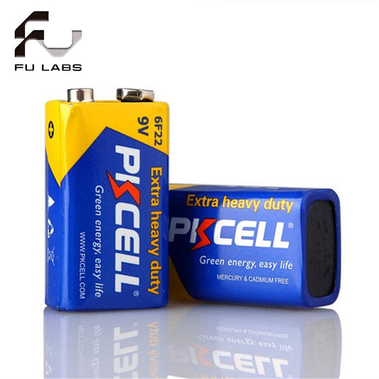 PKCELL 9V 6F22 battery for Toys, Power Tools, Home Appliances