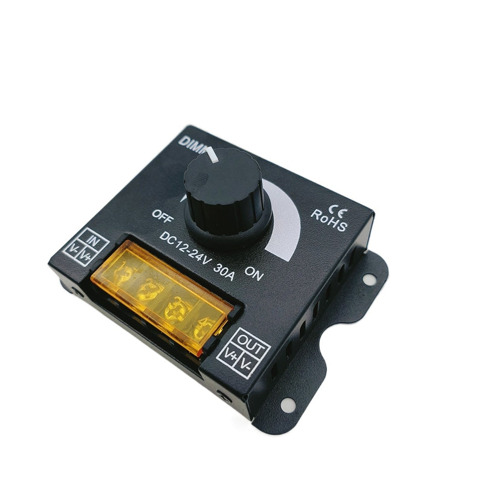 1pcs Led dimmer light strip Light with brightness adjustment controller Remote touch knob endless switch DC12-24V