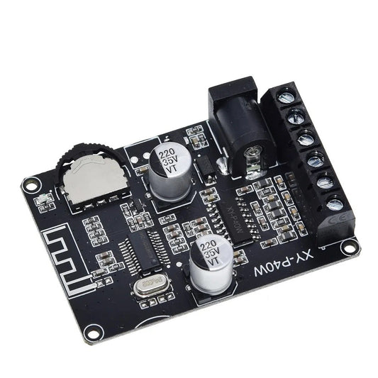 XY-P15W Stereo Bluetooth Power Amplifier Board 12V/24V High Power Digital Amplifier Module