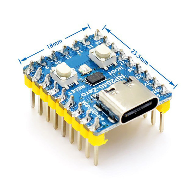 1pcs RP2040 for Raspberry Pi Microcontroller PICO Development Board Module Dual-core Cortex M0+ Processor 2MB Flash