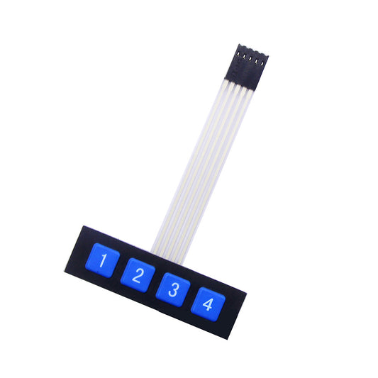 1pcs Keypad Keyboard Touch Button Switch Matrix Array Waterproof Membrane Arduino 1*4 4*4 4*5 16 Push Buttons
