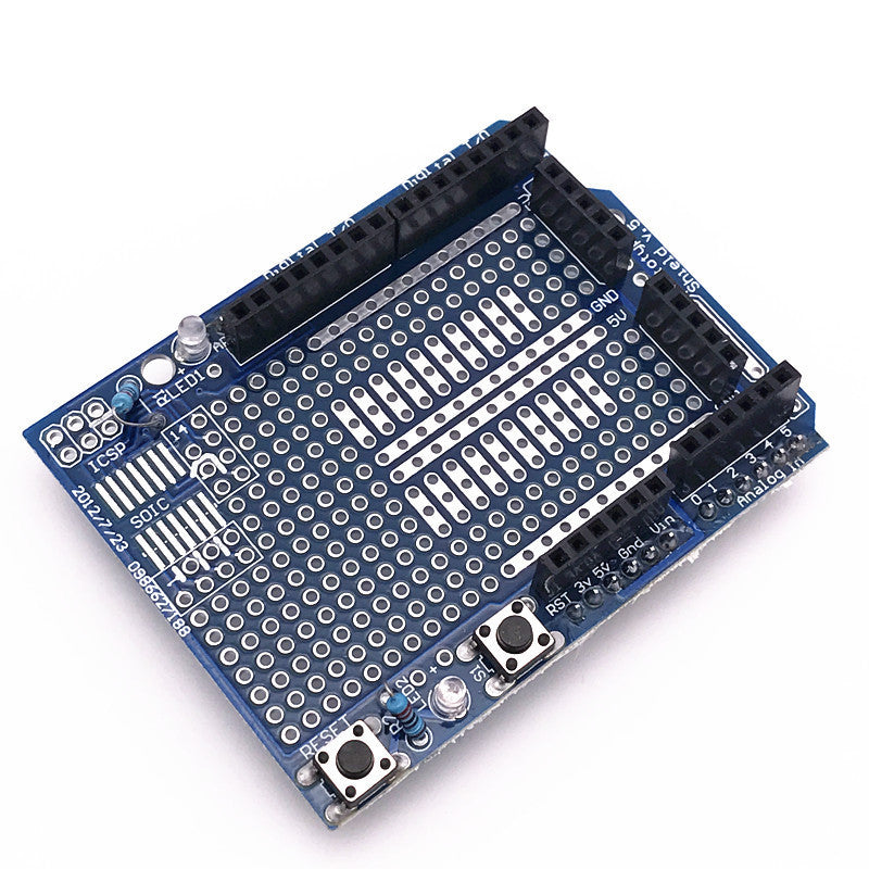 Fulabs UNO ProtoShield prototype expansion board with SYB-170 mini breadboard based For ARDUINO