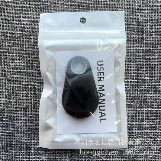 1pcs Universal Waterproof Positioning Device Hangable Position Finder Smart Mini GPS Alarm Tracker Anti Lost Phone Bluetooth Locator For Pets Kids Car Luggage Keys Wallet