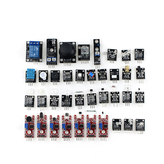 Fulabs 45 in 1 Sensors Modules Starter Kit better than 37in1 sensor kit 37 in 1 Sensor Kit UNO R3 MEGA2560
