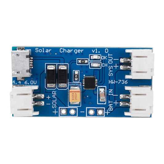 1pcs Cn3065 Mini USB Solar Lithium Charger Board Module Lipo Battery Charging Module Solar Panel Micro USB