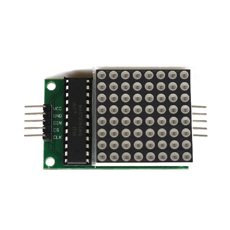 1pcs MAX7219 Dot Led Matrix Module MCU LED Display Control Module For Arduino 5V Interface Module Output Input Common Cathode