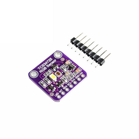 1pcs TCS34725 RGB Color Sensor Purple Light Color Sensor Recognition Module for Arduino