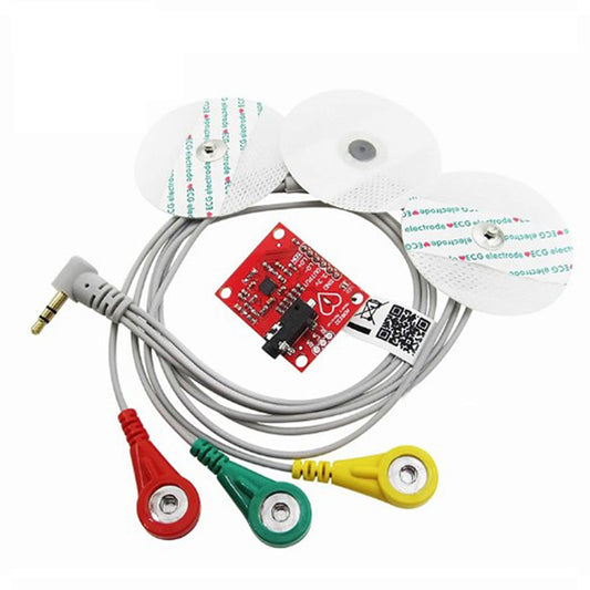 AD8232 Ecg module AD8232 ecg measurement pulse heart ecg monitoring sensor module kit Diy