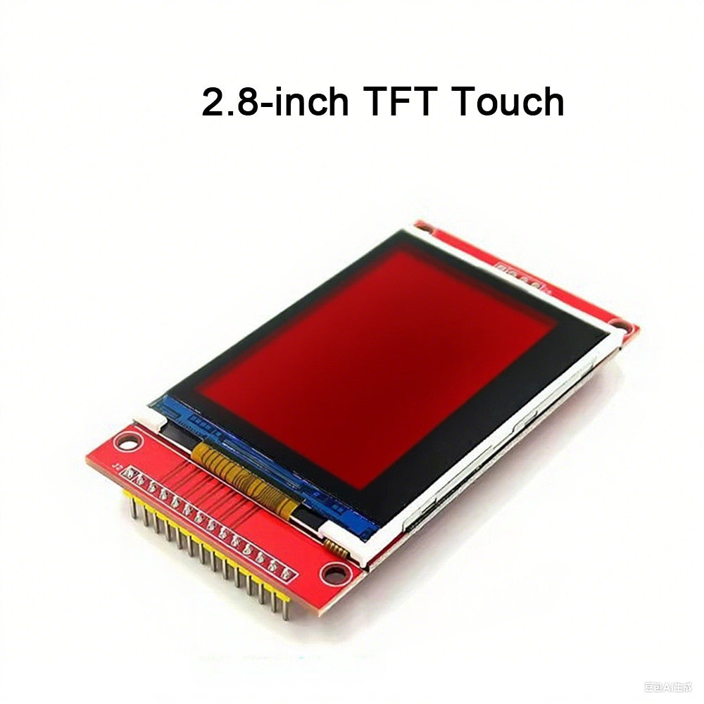 1pcs TFT Full Color Screen LCD Display Module With Touch Drive IC Interface SPI 128*128 240*320 For Arduino 2.4/2.8 Inch