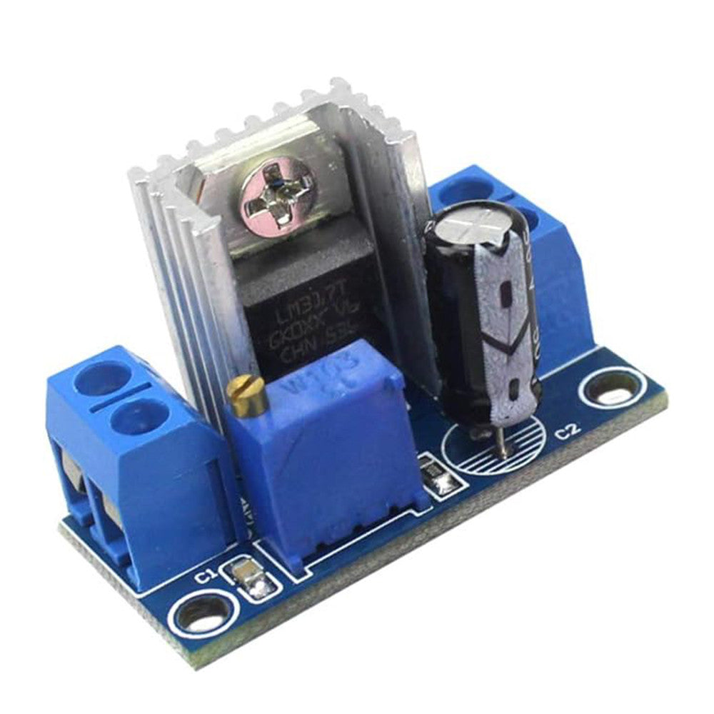 LM317 Adjustable Voltage Regulator Power Supply LM317 DC-DC Converter Buck Step Down Circuit Board Module Linear Regulator