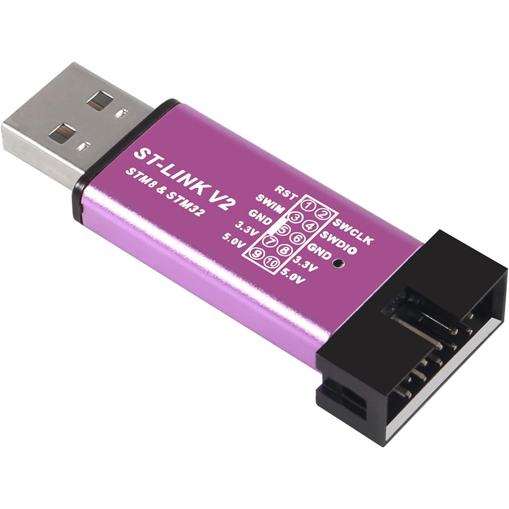 ST-Link V2 Programmer, Emulator For STM8/STM32, ST-Link STM8 STM32 Simulator