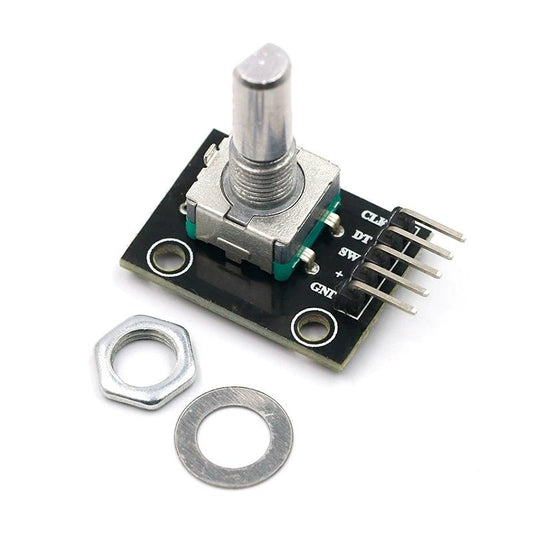 360 Degrees Rotary Encoder Module For Arduino Brick Sensor Switch Development Board KY-040 With Pins