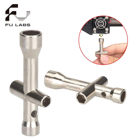 Mini Cross Socket Wrench M2/M2.5/M3/M4 Nut Tool Robot Dedicated