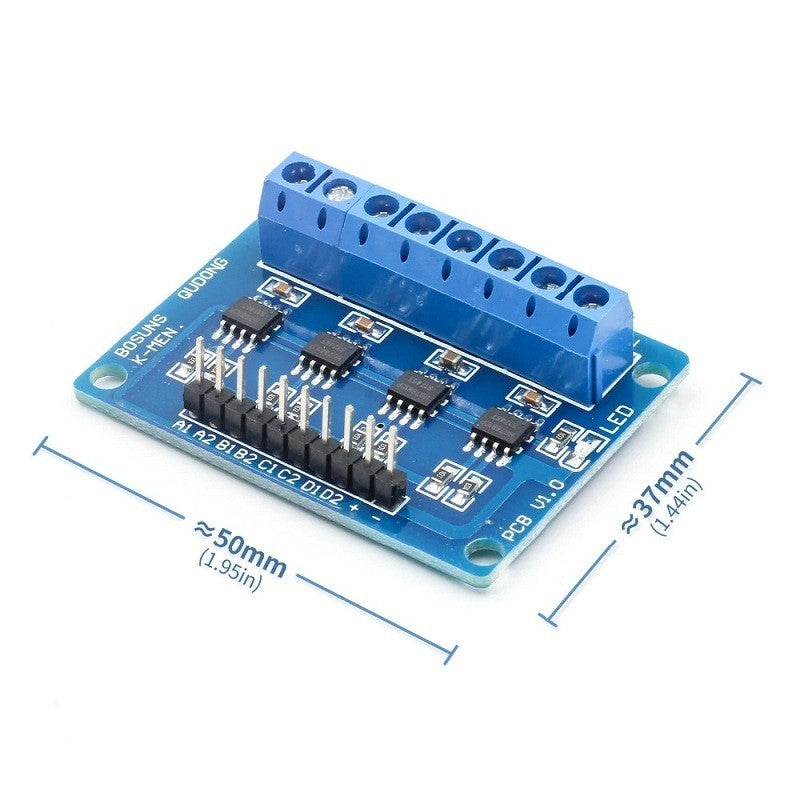 HG7881 4-Channel DC Motor Driver 2.5-12V Stepper Motor Controller Board