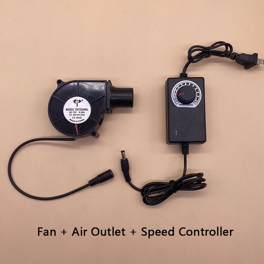 7530 Air Blower DC 12V 1.5A Brushless 5.5x2.1mm 2500R Blowers