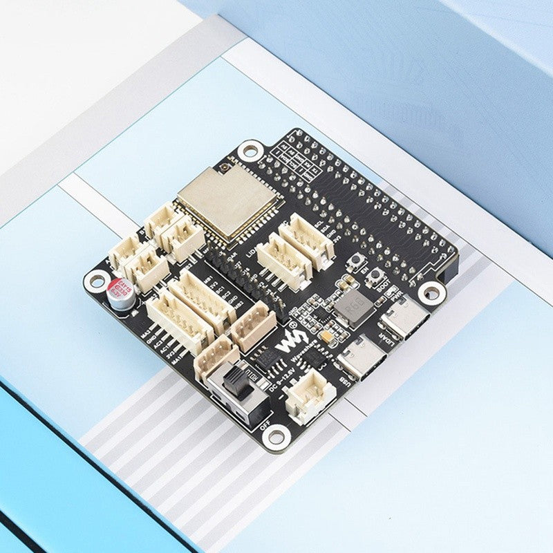 Waveshare General Driver Board Accessory Parts for Robots Based on ESP32 Supports WIFI Bluetooth ESP-NOW
