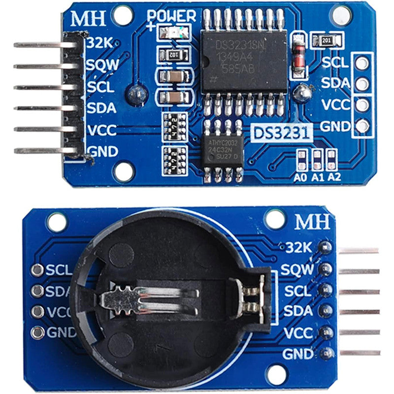 DS3231 AT24C32 IIC Module Precision Clock Module DS3231SN Memory module DS3231 mini module Real Time 3.3V/5V For Raspberry Pi