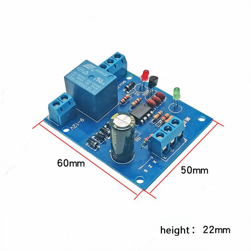 AC/DC 9V-12V 10A Automatic Liquid Level Controller Module Water Level Detection Sensor Control Switch