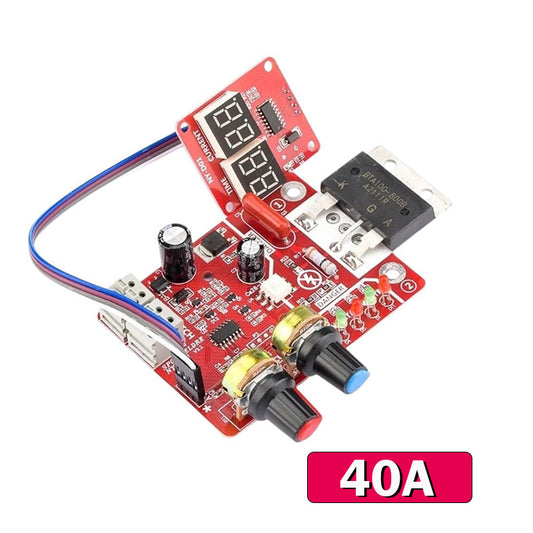 NY-D01 100A/40A Spot Welding Machine Control Board Welder Transformer Controller Panel Parts Adjust Time Current Digital