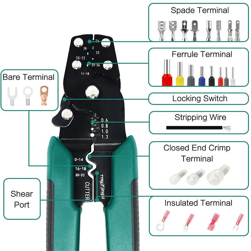 Box Insulated Male Female Wire Connector 4/4.8/6.3mm Electrical Crimp Terminals Termin Connectors