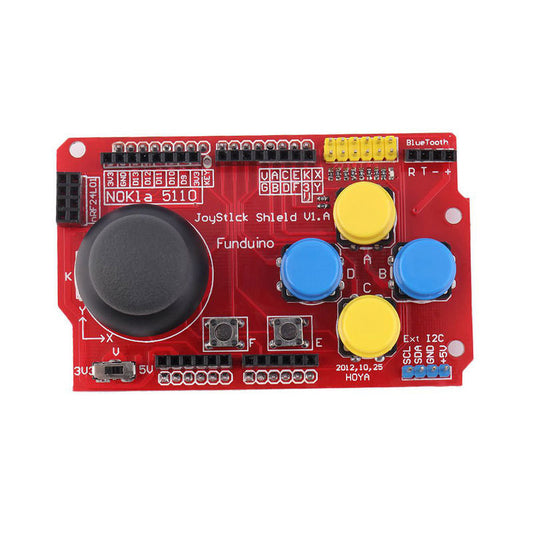 1pcs Joystick Shield for Arduino Expansion Board Analog Keyboard and Mouse Function