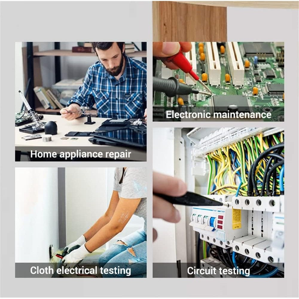 XL830L Digital Multimeter High Precision Digital Display Multimeter Electrician Multi-Function Resistance Voltage Measurement Instrument