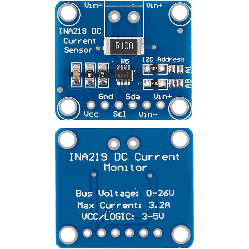 INA219 Bidirectional I2C Current and Power Monitor Sensor