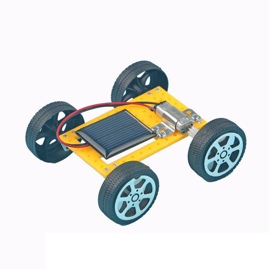 1pcs DIY Mini Solar Car Assemble Robot Kits Assembly Model
