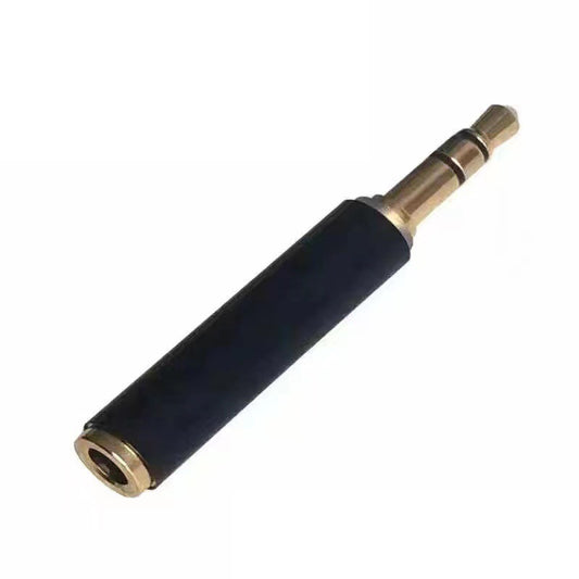 3.5mm 4-pole TRRS female to 3-pole TRS male audio adapter, suitable for computers and cameras