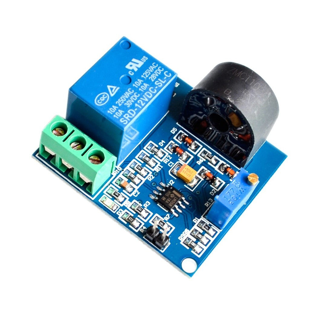 1pcs 5A overcurrent protection sensor module AC current sensor 12V relay