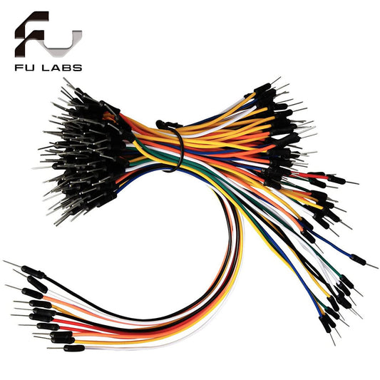 65pcs Jump Wire Cable Male to Male Jumper Wire for Arduino Breadboard