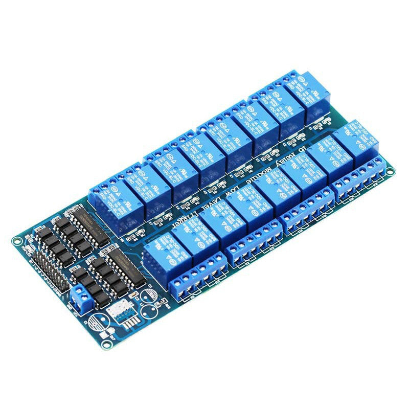 16 Channel 5V 12V 24V 10A Relay Module