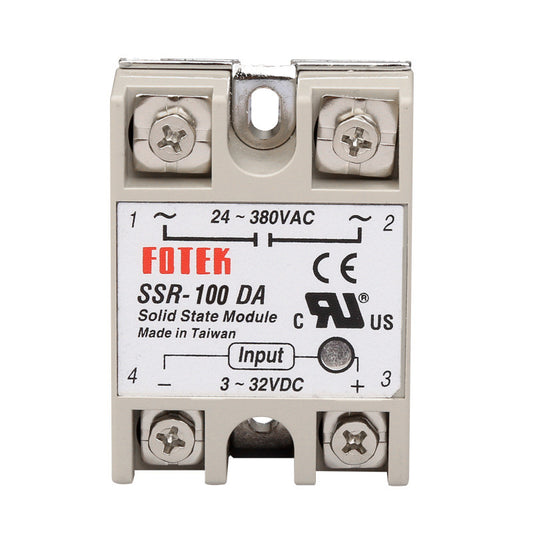 SSR-40DA 25DA 60DA DC to AC Solid State Relay Module Temperature Controller 24V-380V 40A 250V/25A 250V/ 60A 250V