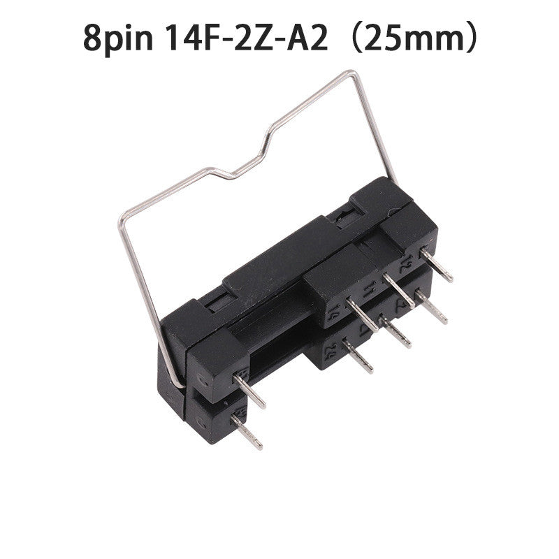 1pcs 5 Pins 8 14F-2Z-A1 Relay Socket 14F-2Z-A2 JW2SN G2R-2 JQX-115F HF