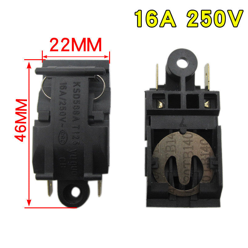 1pcs Electric Kettle Switch Electric Kettle Thermostat Electric Kettle Accessories Steam Switch XE-3-01E 13A