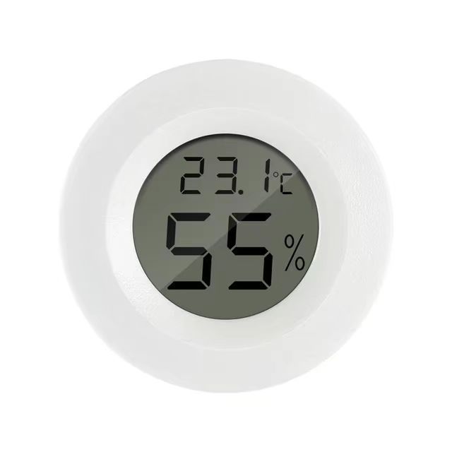 1pcs 2 In 1 Thermometer Hygrometer Celsius Fahrenheit Mini LCD Digital Temperature Humidity Meter Detector Thermograph Indoor Room Instrument