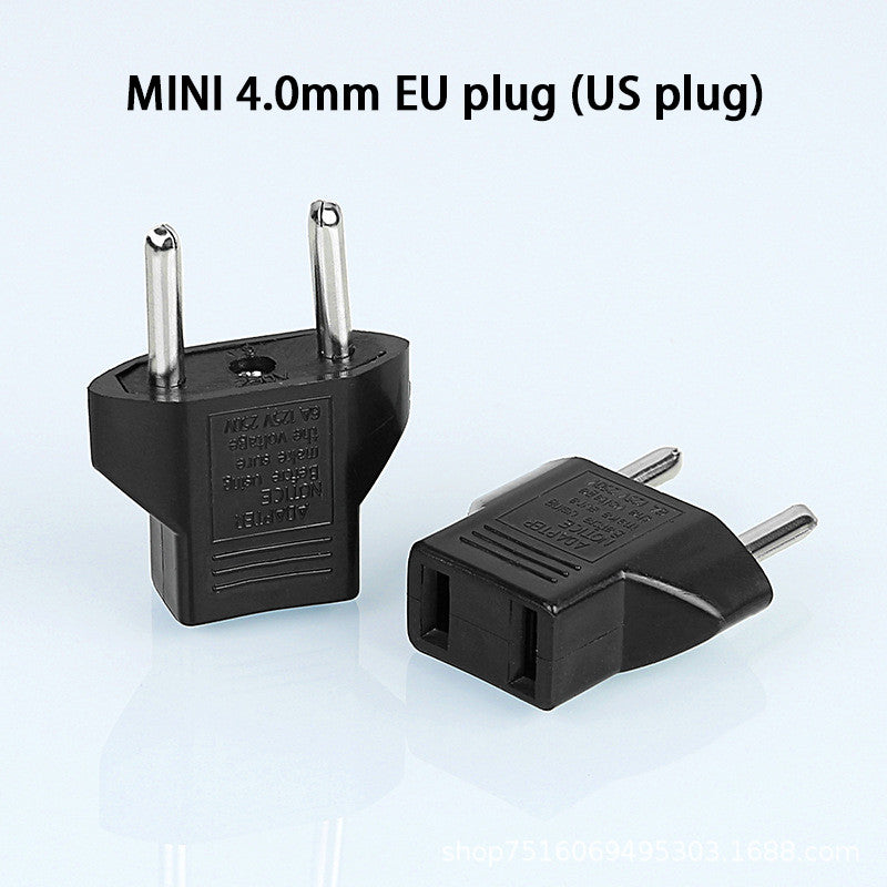1pcs Power Plug Adapter US To EU Euro Europe Plug Power Plug Converter Travel Portable Adapter China To EU Adapter Electrical Socket