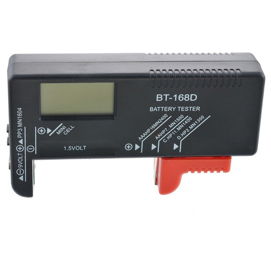 1pcs AA/AAA/C/D/9V/1.5V Digital Battery Meter Universal Button Cell Battery Volt Tester Checker
