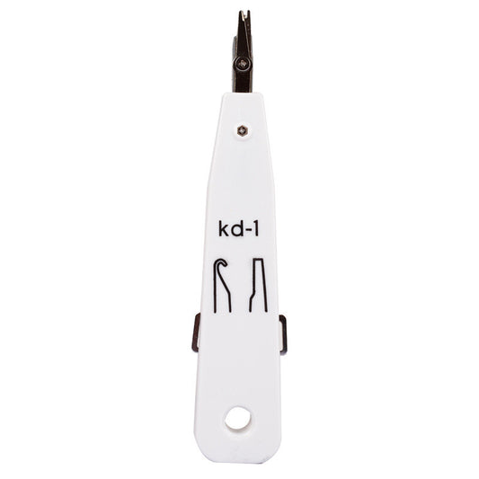 Punch Down Tool, Multifunction KD-1 Type IDC/Network Wire Cat5e and Telephone Impact