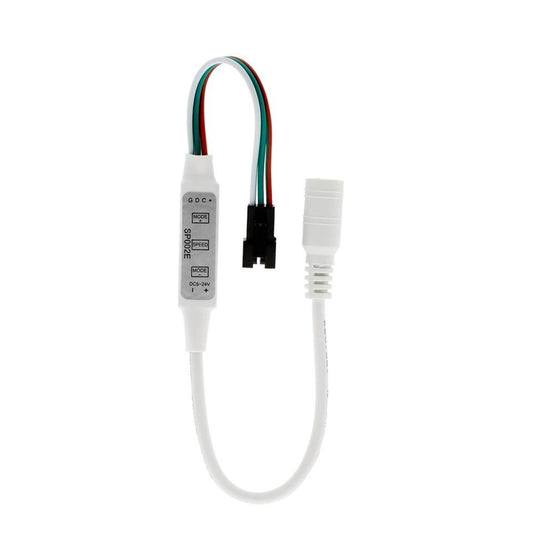 Fulabs SP002E LED RGB Controller 600 Pixels Dimmer mini 3 Key Controller DC5-24V USB 5V for WS2811 WS2812B Addressable Magic Color Light Bar String led Pixel Controller
