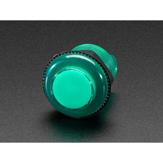 5X 30mm Arcade LED Lights Push Button Built-in Switch 5V Illuminated Buttons for Arcade Machine Games DIY Kit Parts Jamma Mame Raspberry Pi 1 2 3, 5 Colors