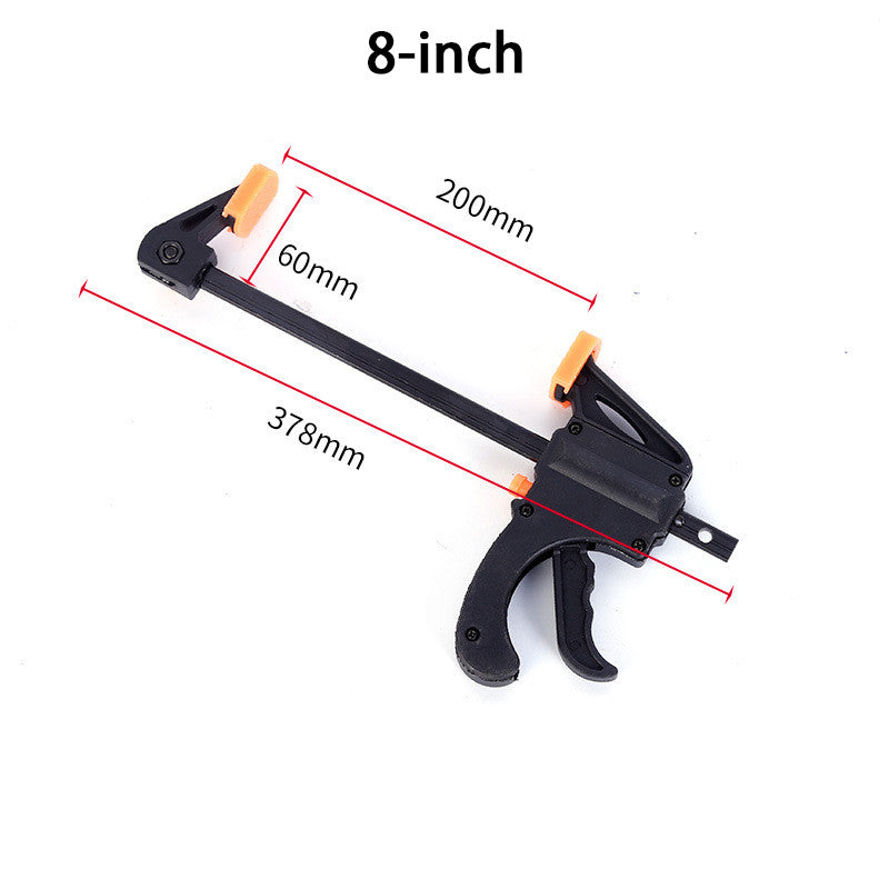 F Clamp Set, Heavy-Duty Quick Release Bar Clamps for Woodworking and DIY Projects 4/6/8Inch