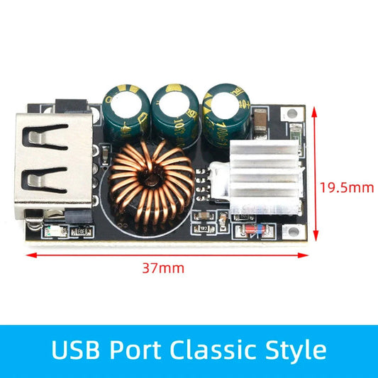 TYPE-C QC3.0 DIY Fast Charger DC 5-32V 24W Step-down Module for Emergency Charging of Mobile Phone