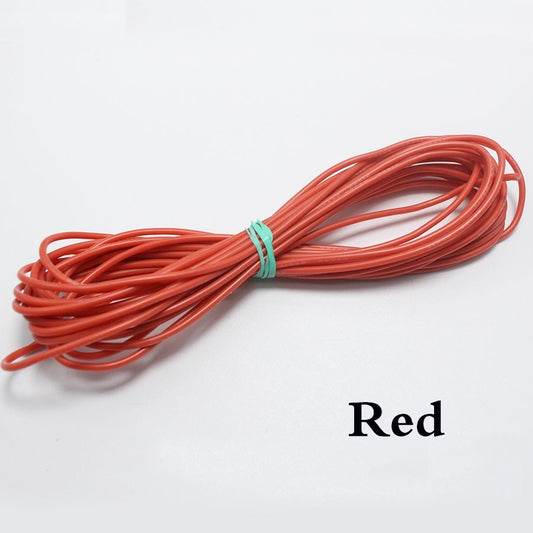 Fulabs Wire 22 Awg Flexible Silicone Cable 0.3mm² High-Temperature Max 200 Degrees Arduino 1 meter