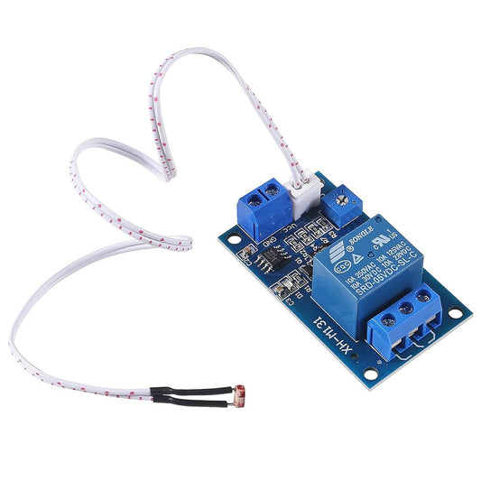 XH-M131 DC 5V 12V 24V Light Control Switch Photoresistor Relay Module Detection Sensor 10A brightness Automatic Control Module