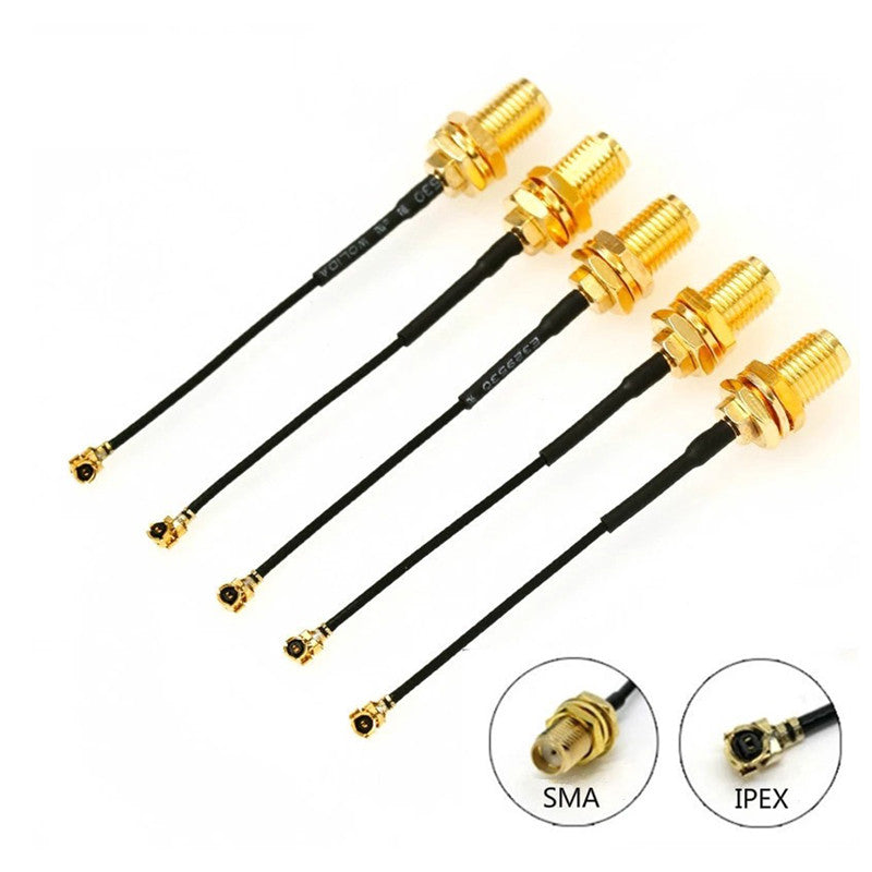 SMA Connector Cable Female to uFL/u.FL/IPX/IPEX RF Or NO Connector Coax Adapter Assembly RG178 Pigtail Cable 1.13mmmm