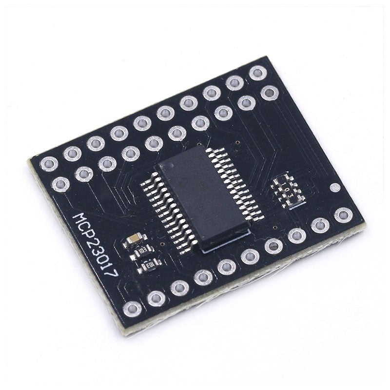 MCP23017 Serial Interface Module IIC I2C SPI Bidirectional 16-Bit I/O Expander Pins 10Mhz Serial Interface Module