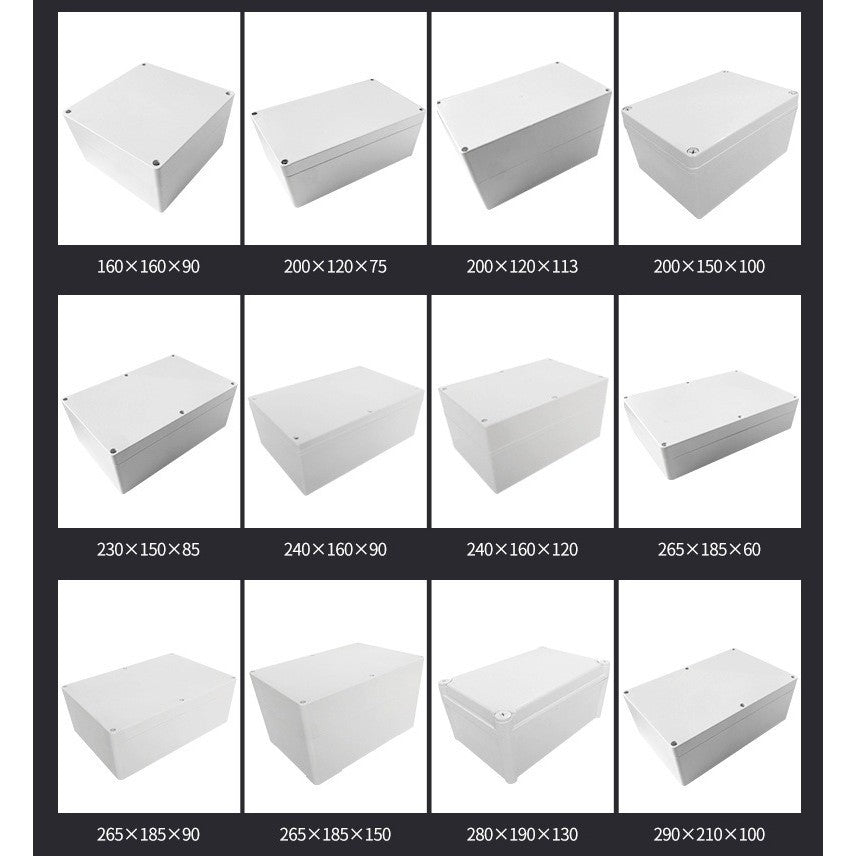 Outdoor Waterproof Case Enclosure Plastic Box Electronic Project Junction